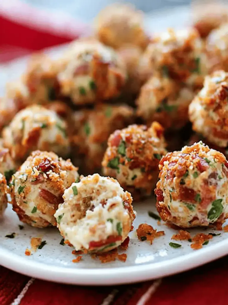 Mini Bacon Ranch Cheeseballs