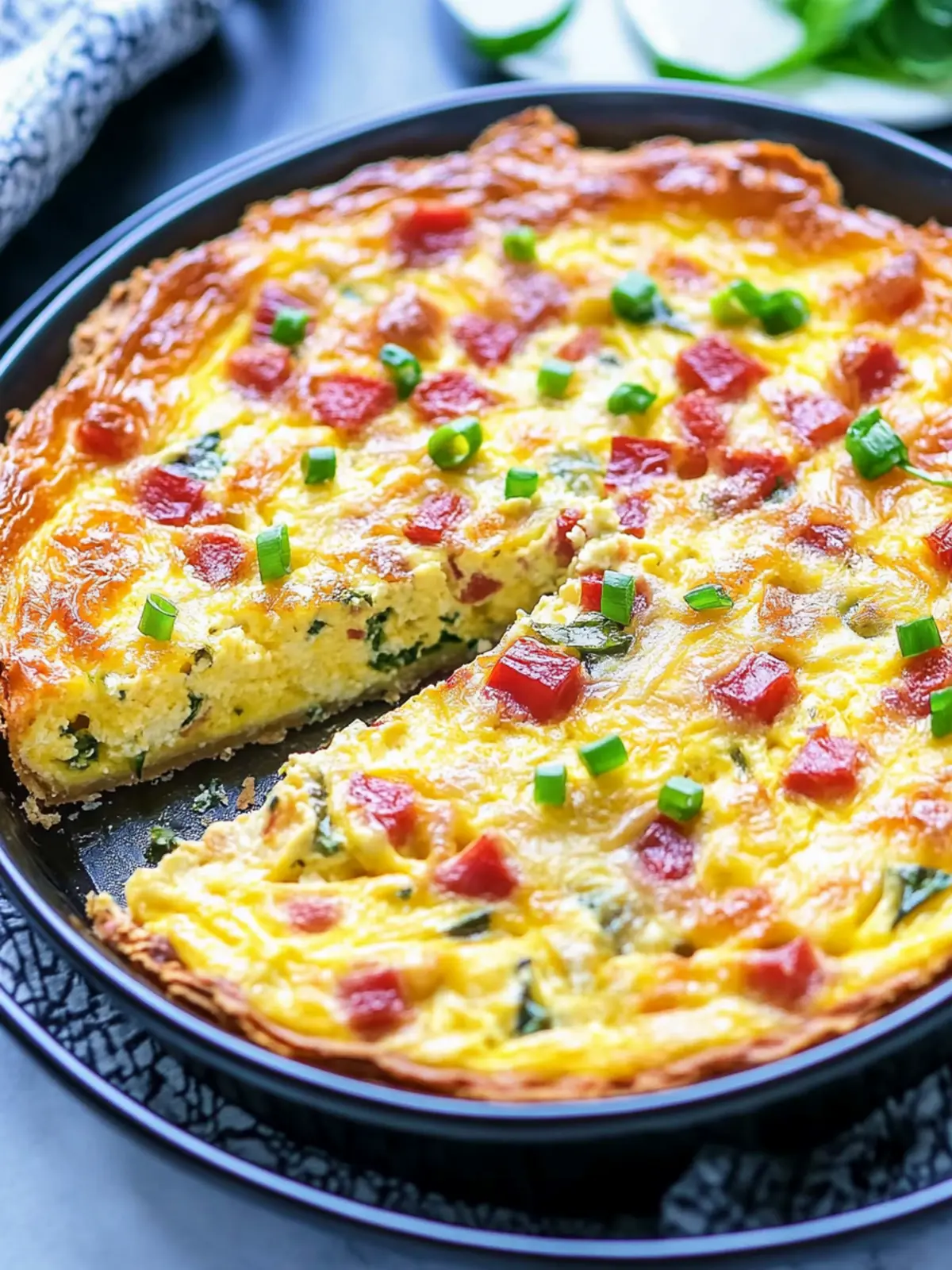 Cottage Cheese and Spinach Crustless Quiche for Your Brunch Bliss 3 Cottage Cheese and Spinach Crustless Quiche