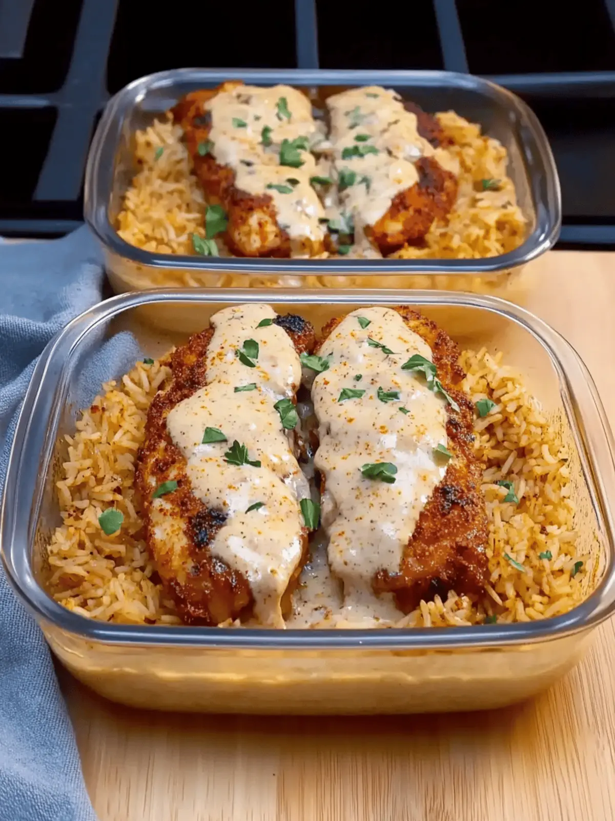 Creamy Cajun Chicken & Rice: A High-Protein Delight 2 Creamy Cajun Chicken & Rice