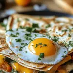Fried Egg Quesadilla
