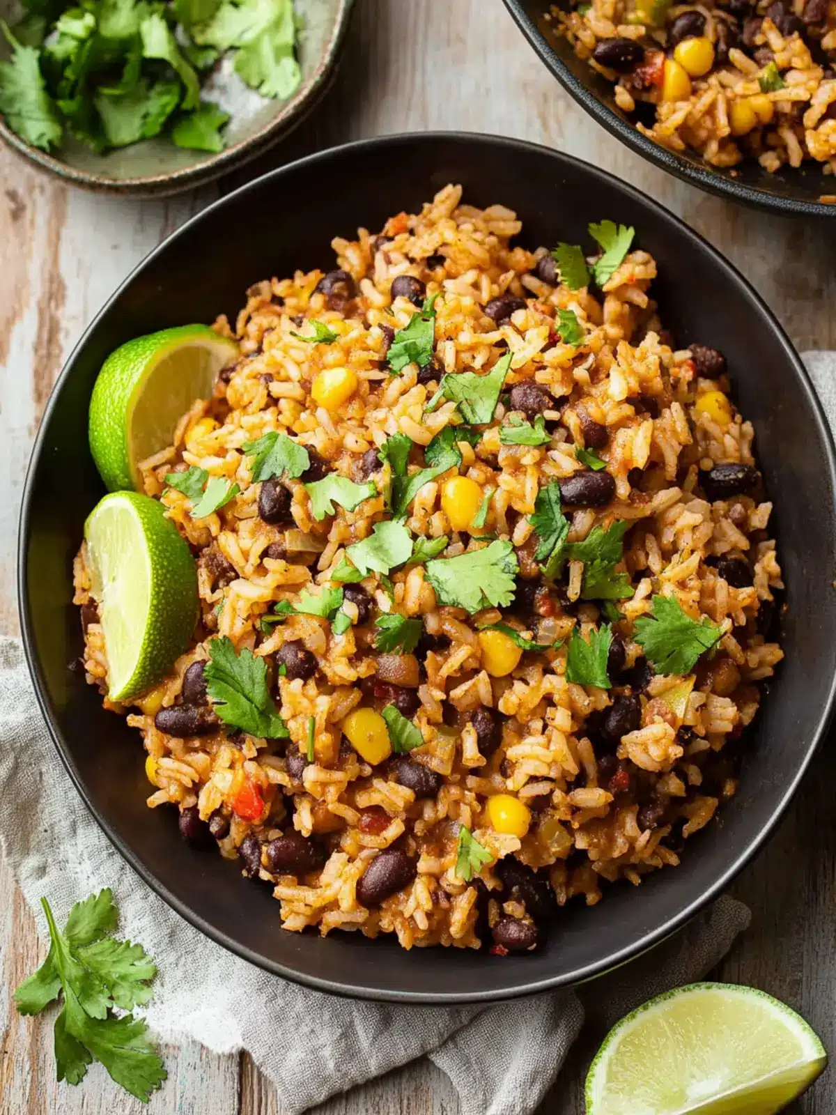 One-Pot Black Beans and Rice Recipe