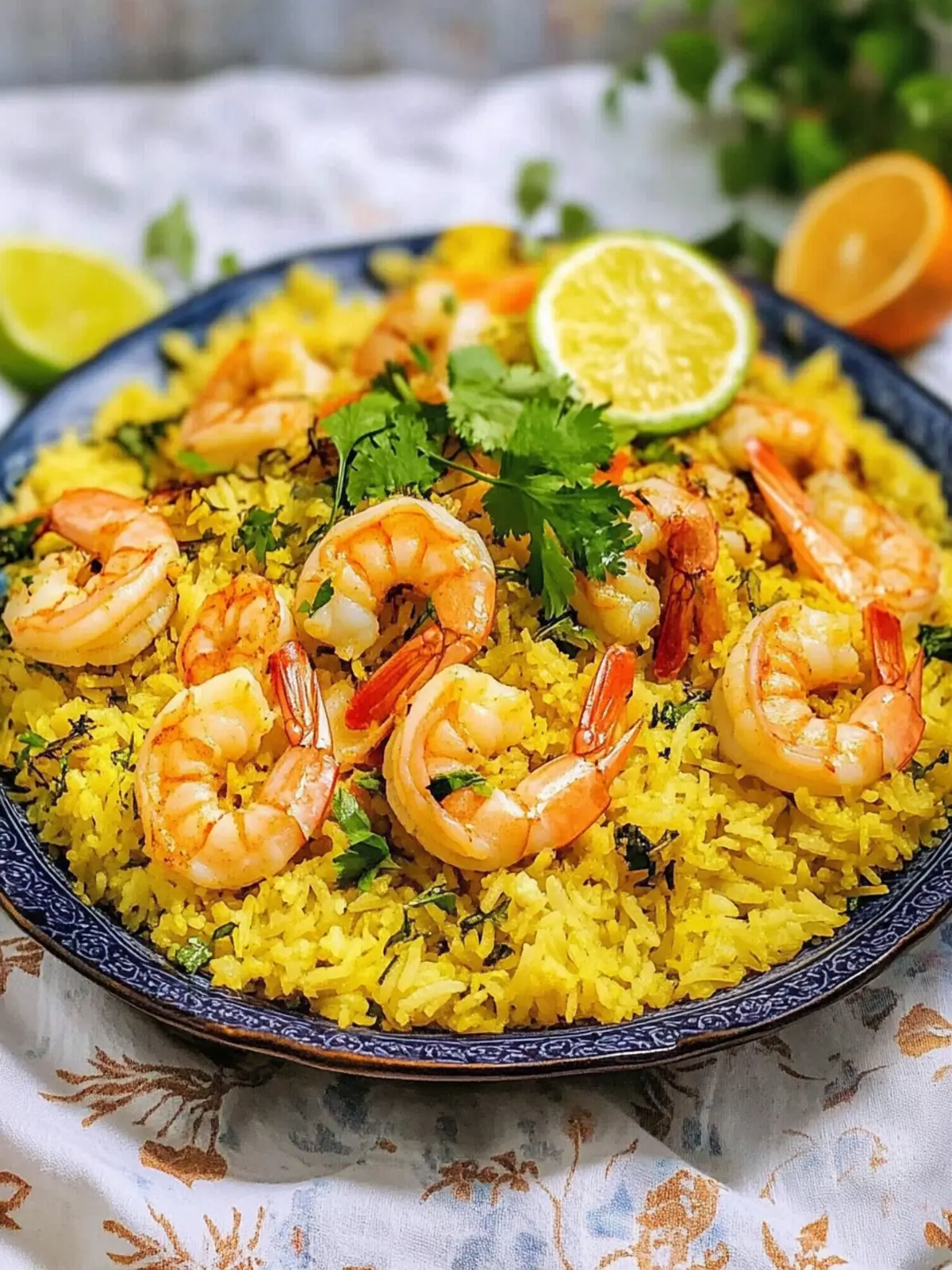 Shrimp Rice with Herbs (Meygoo Polo)