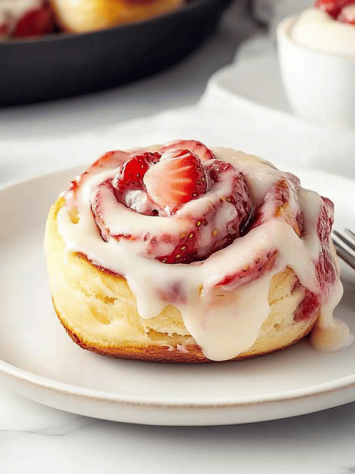Heavenly Strawberry Cheesecake Cinnabon Rolls Just for You 5 Strawberry Cheesecake Cinnabon Rolls