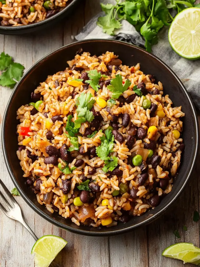 One-Pot Black Beans and Rice Recipe