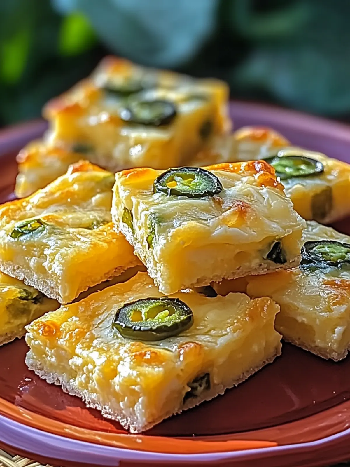 Jalapeño Cheese Squares