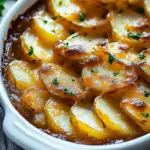 Easy French Onion Potato Bake
