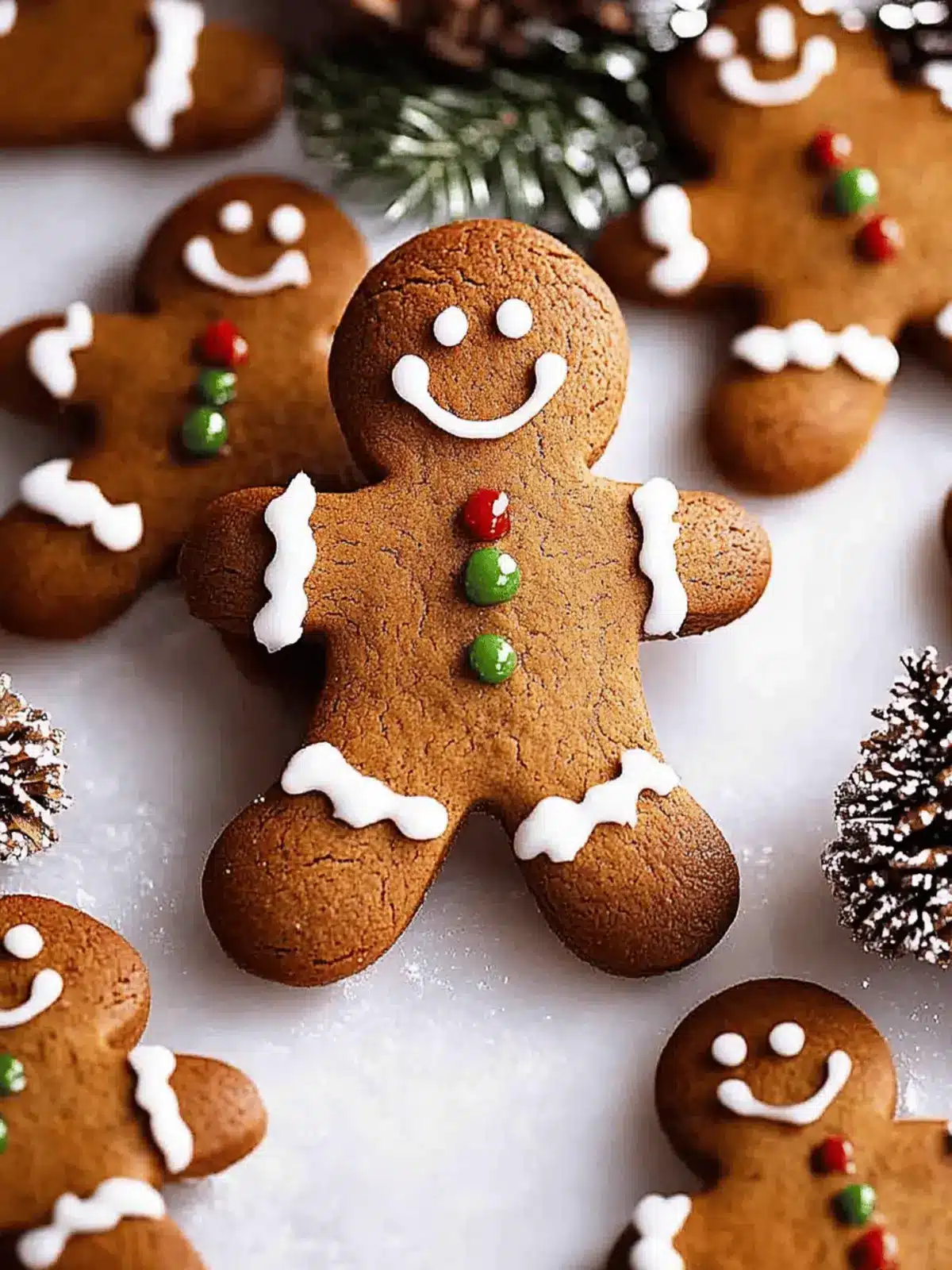 Moist Gingerbread Men Cookies: Your Festive Baking Delight 4 Gingerbread Men
