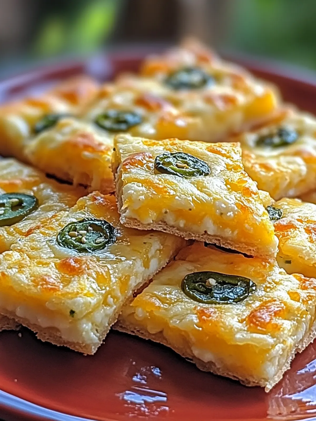 Jalapeño Cheese Squares