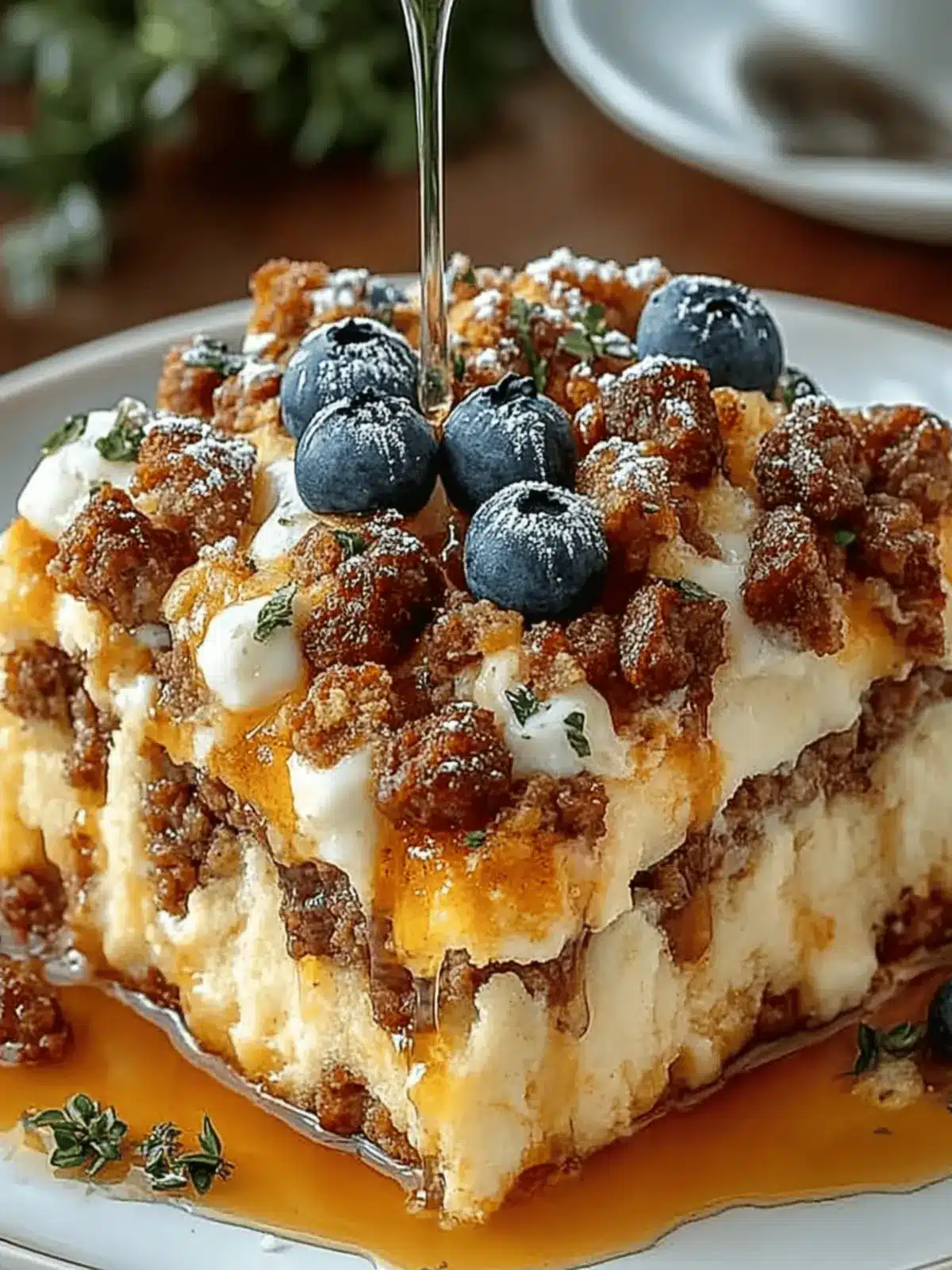 Sweet Maple Sausage Breakfast Casserole for Cozy Mornings 3 Sweet Maple Sausage Breakfast Casserole