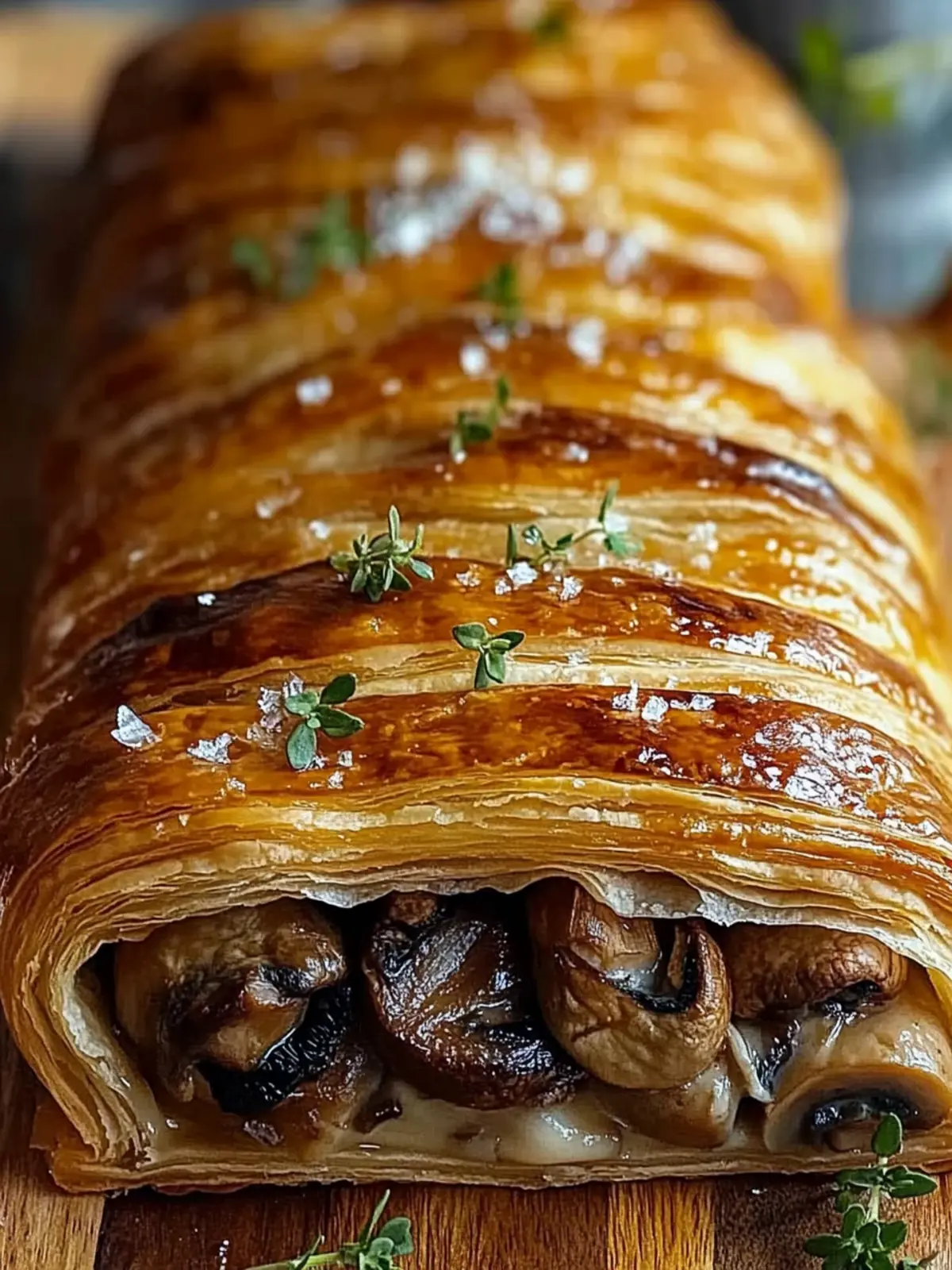 Savory Mushroom & Gruyère Puff Pastry Braid for Cozy Brunches 4 Savory Mushroom & Gruyère Puff Pastry Braid