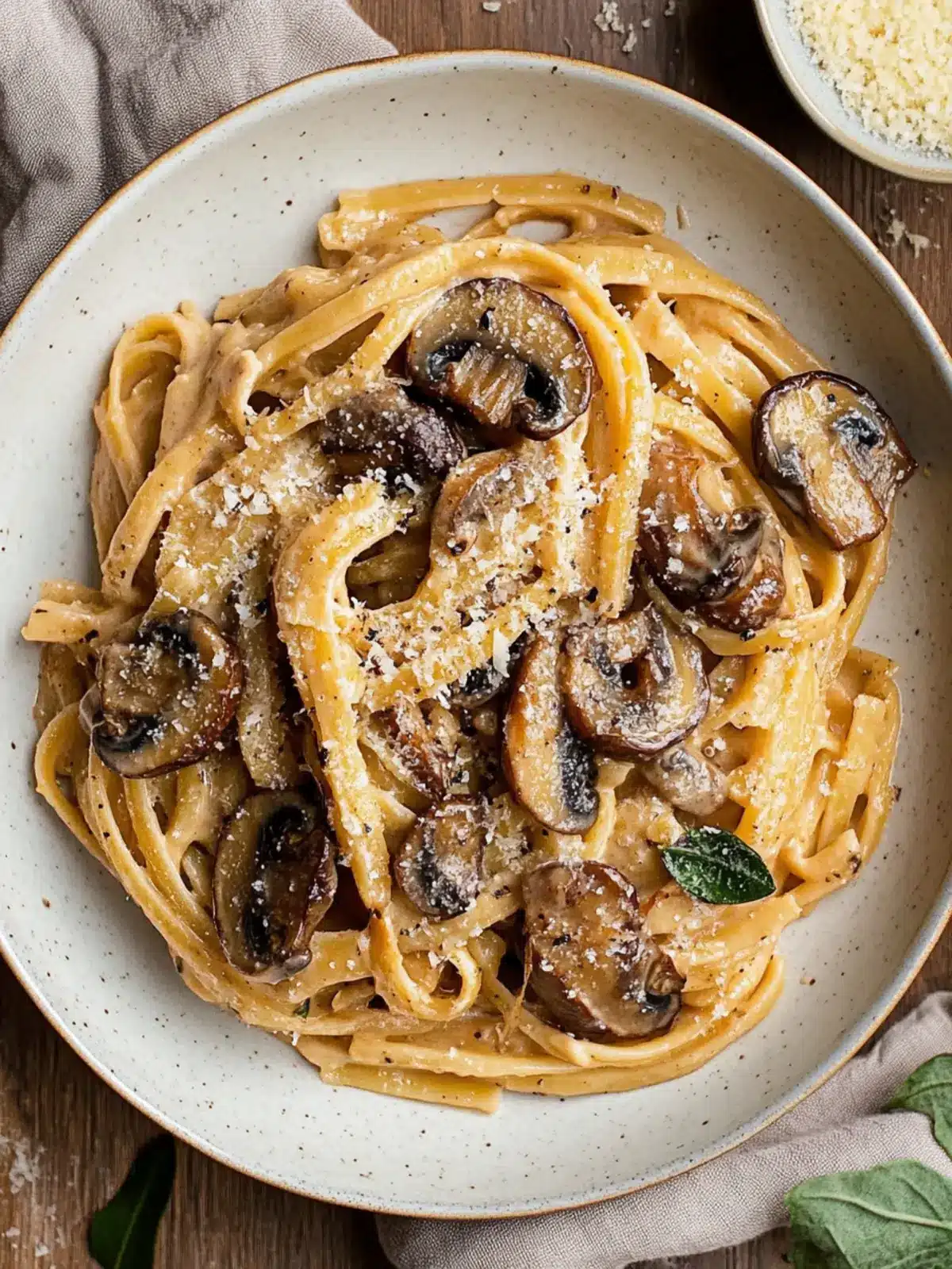 Irresistible Caramelized Leek and Mushroom Pasta with Gruyere 2 Caramelized Leek and Mushroom Pasta with Gruyere