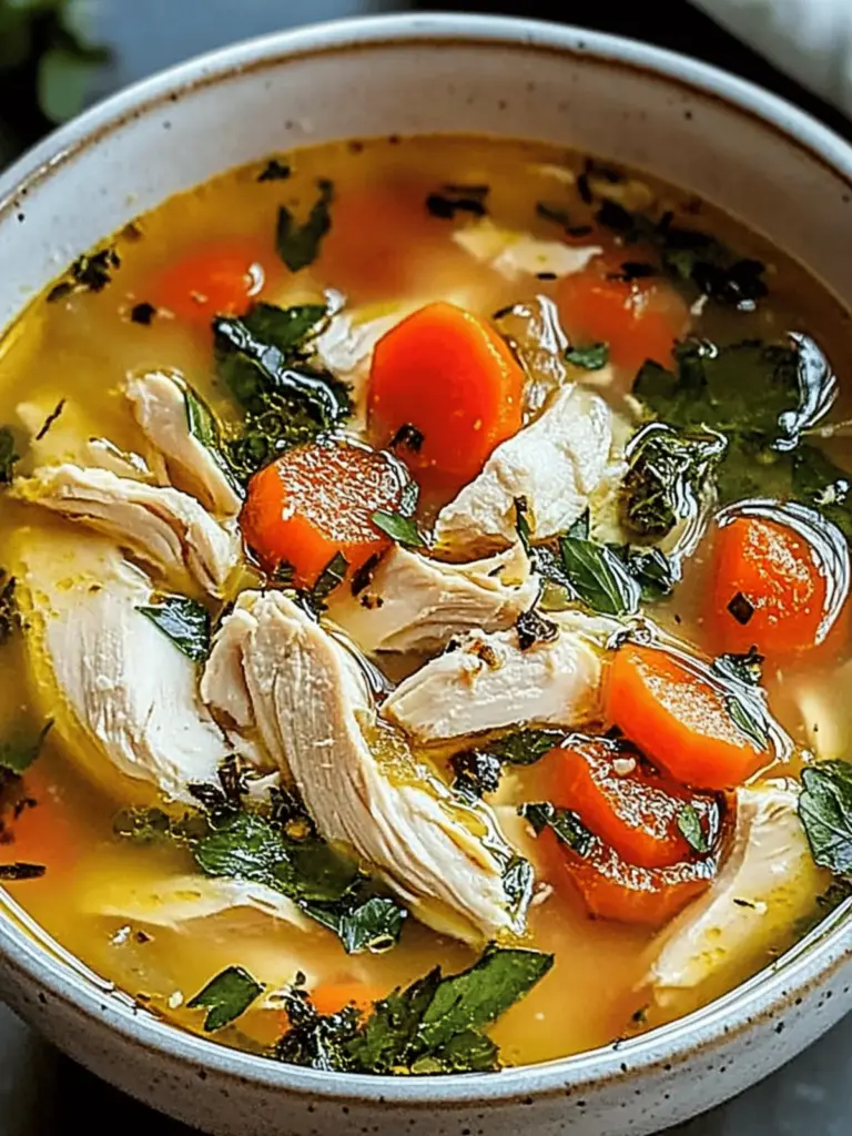 Tuscan-Style Chicken Soup