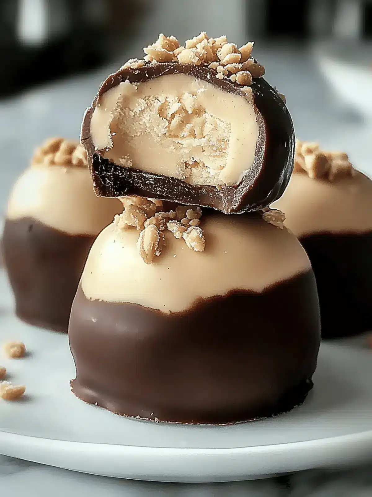 High Protein Frozen Peanut Butter Greek Yogurt