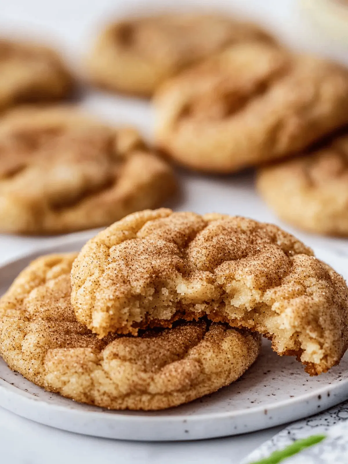 Apple Cinnamon Snickerdoodle Cookies