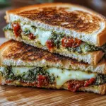 Sun-Dried Tomato Pesto Grilled Cheese