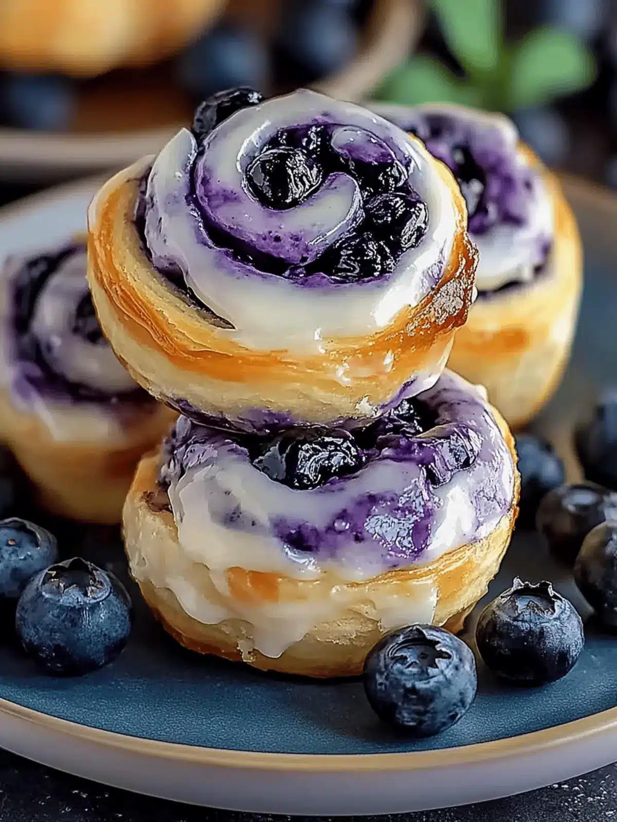 Blueberry Cheesecake Swirl Rolls: Your New Breakfast Obsession 3 Blueberry Cheesecake Swirl Rolls