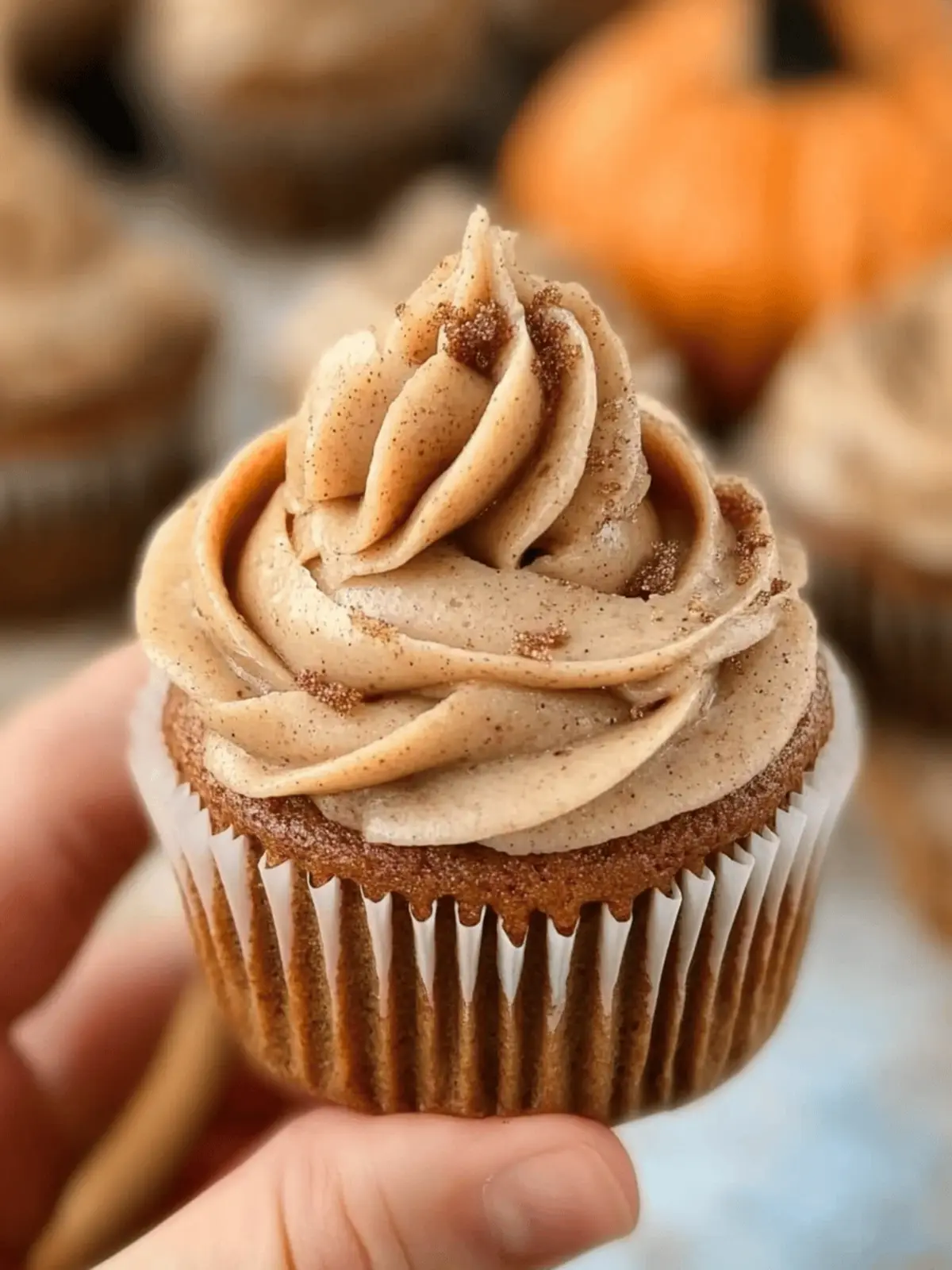 Pumpkin Cupcakes with Brown Butter Frosting: Fall's Delight 5 Pumpkin Cupcakes with Brown Butter Frosting