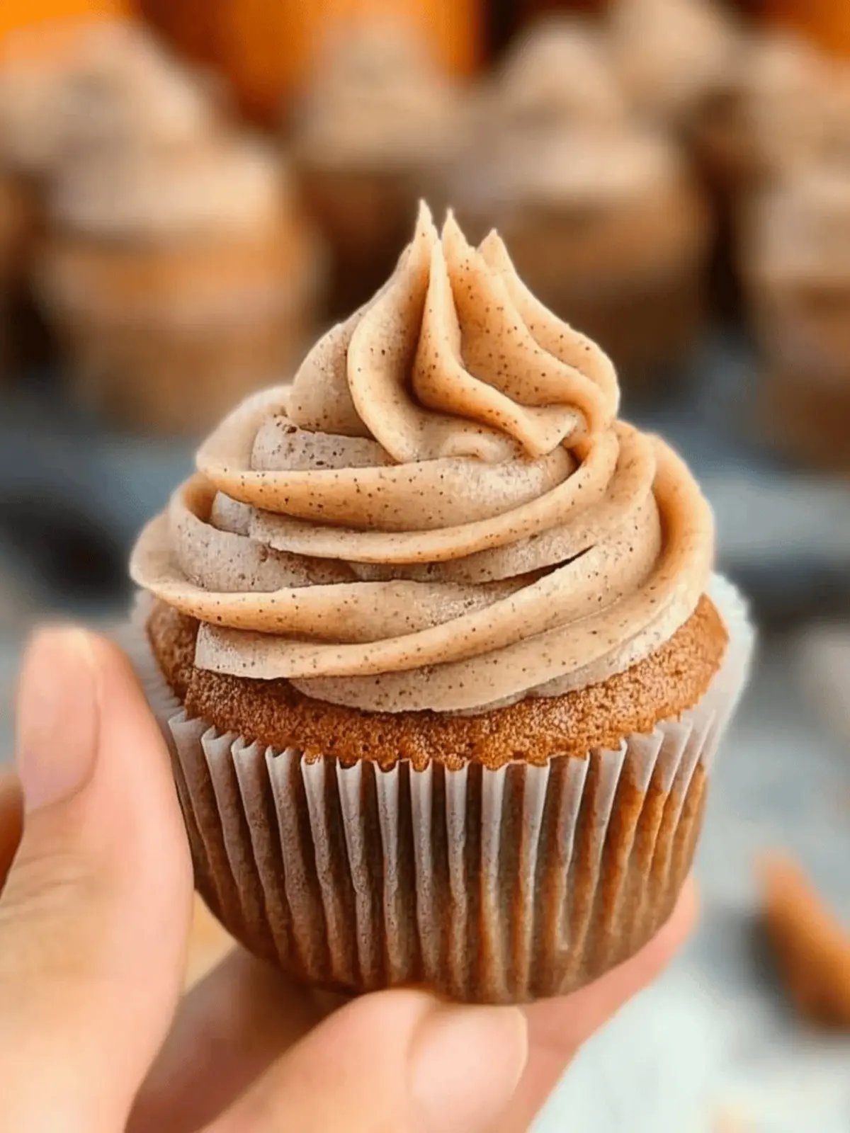 Pumpkin Cupcakes with Brown Butter Frosting: Fall's Delight 3 Pumpkin Cupcakes with Brown Butter Frosting