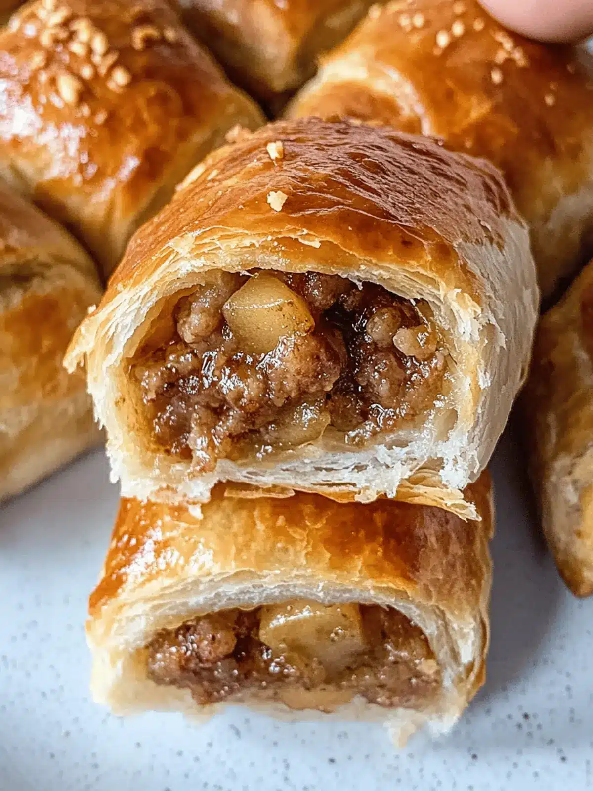 Pork & Apple Sausage Rolls: A Deliciously Fun Snack Idea 4 Pork & Apple Sausage Rolls