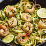 Garlic Shrimp and Zucchini Noodles