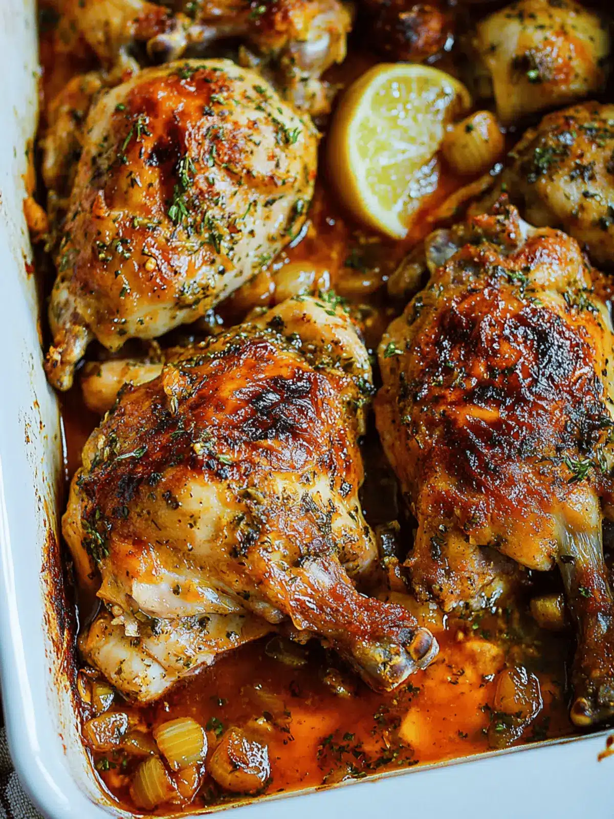 Baked Lemon Butter Chicken