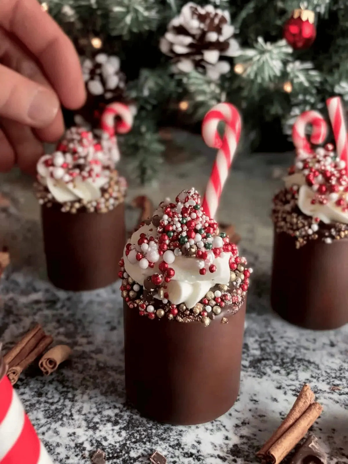 Irresistible Christmas Chocolate Hot Cups for Cozy Nights 2 Christmas Chocolate Hot Cups