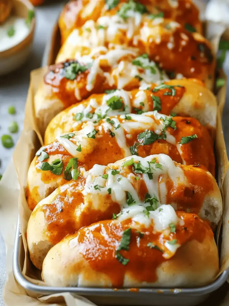 Spicy Chicken Parmesan Rolls