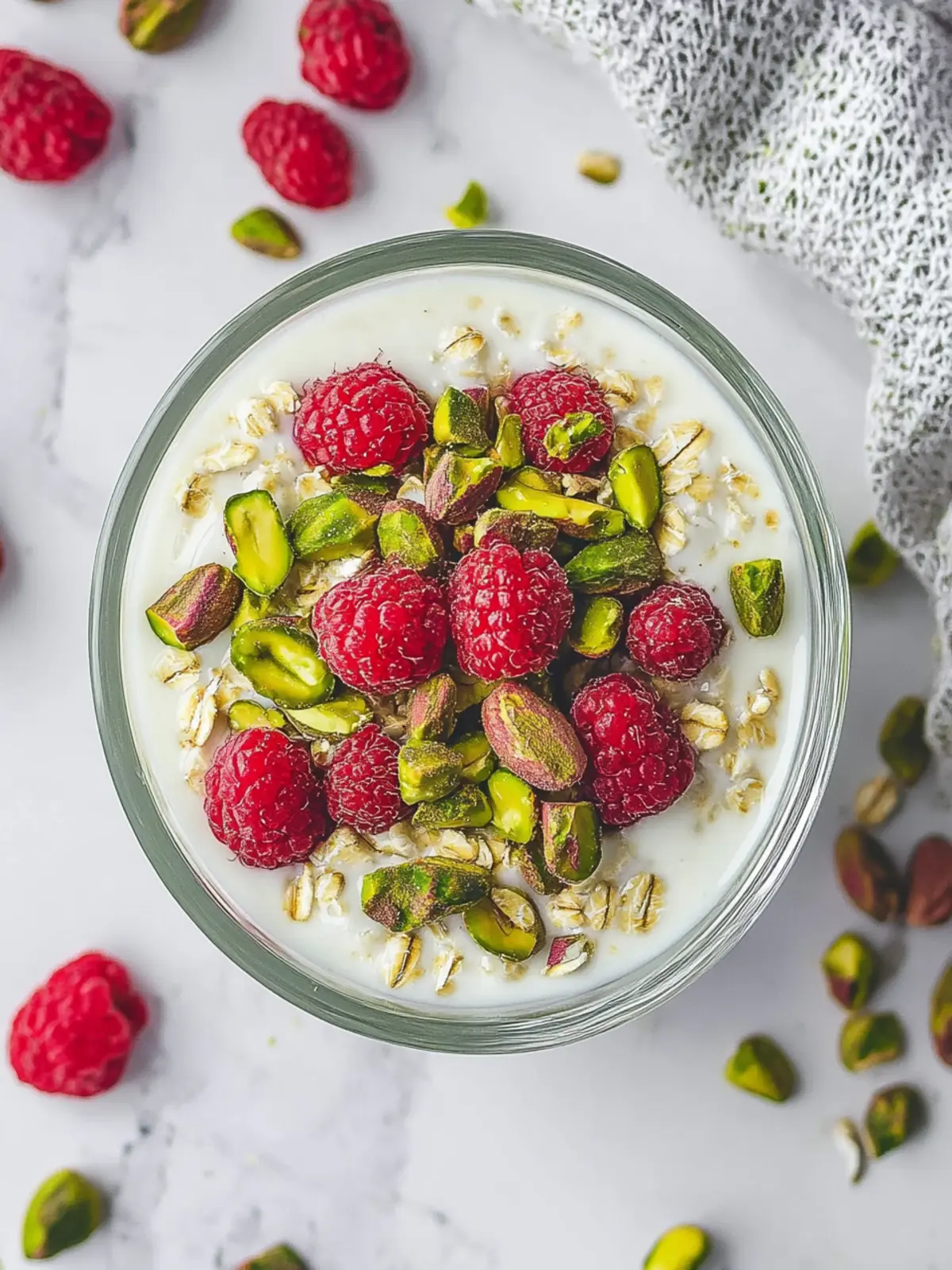 Pistachio Overnight Oats