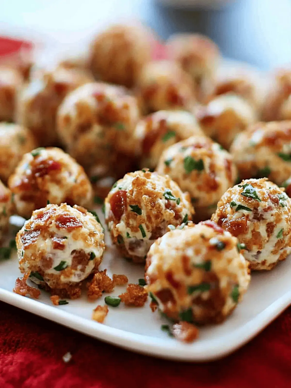 Mini Bacon Ranch Cheeseballs