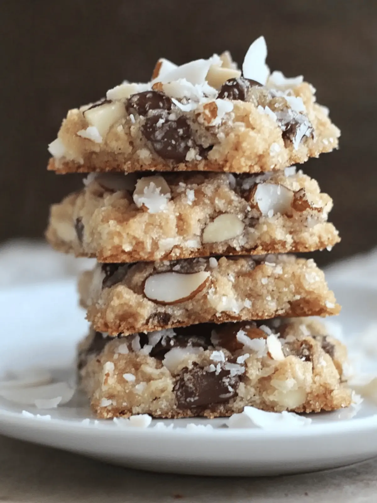 Almond Coconut Bliss Cookies