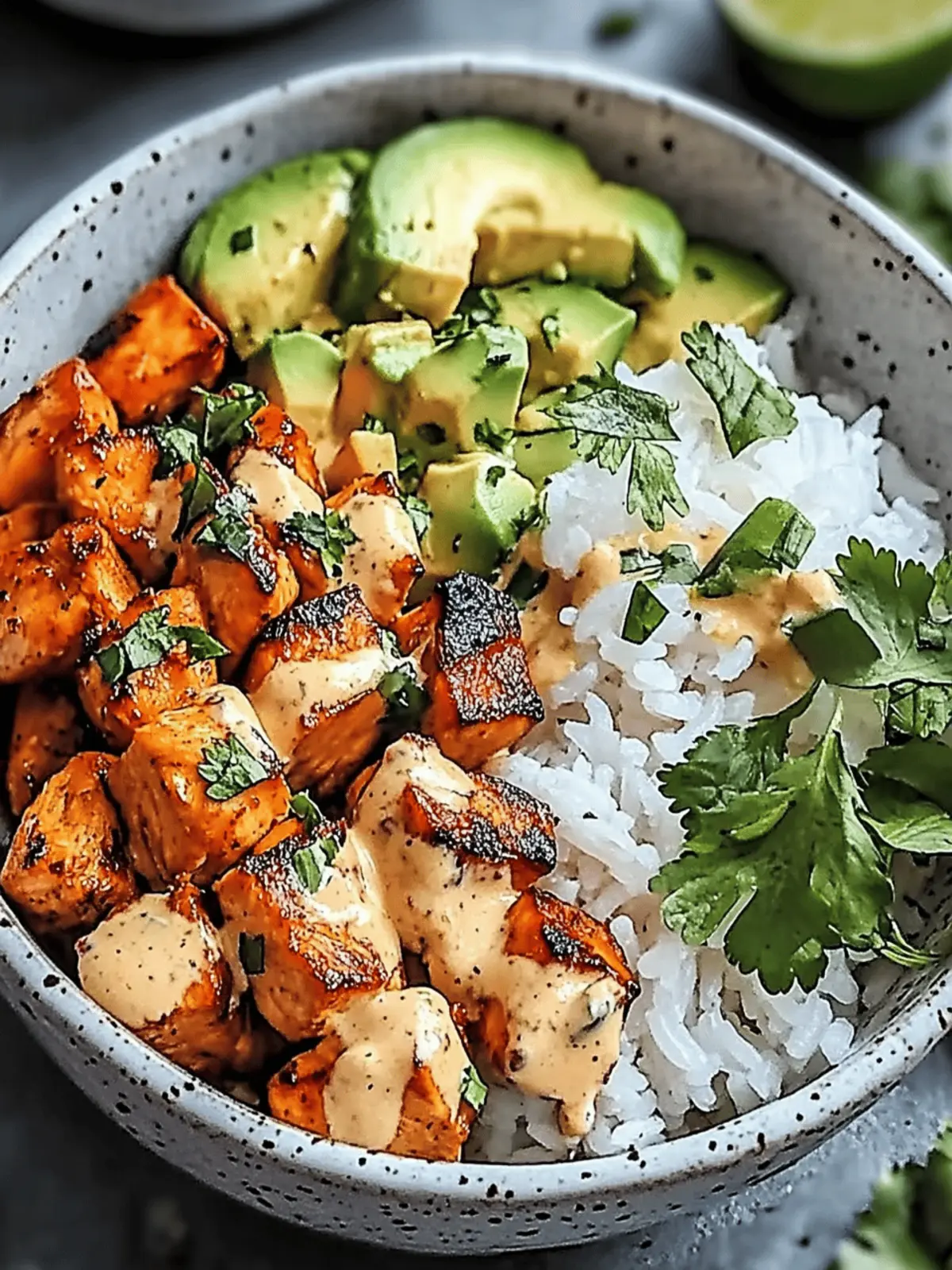 Coconut Chicken Rice Bowl