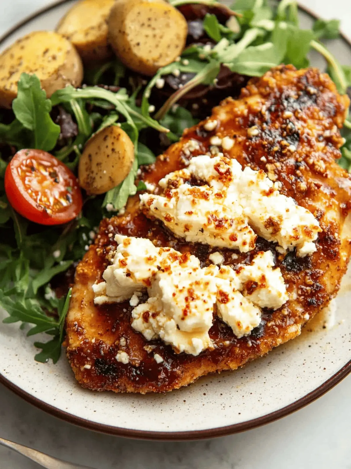 Hot Honey Feta Chicken