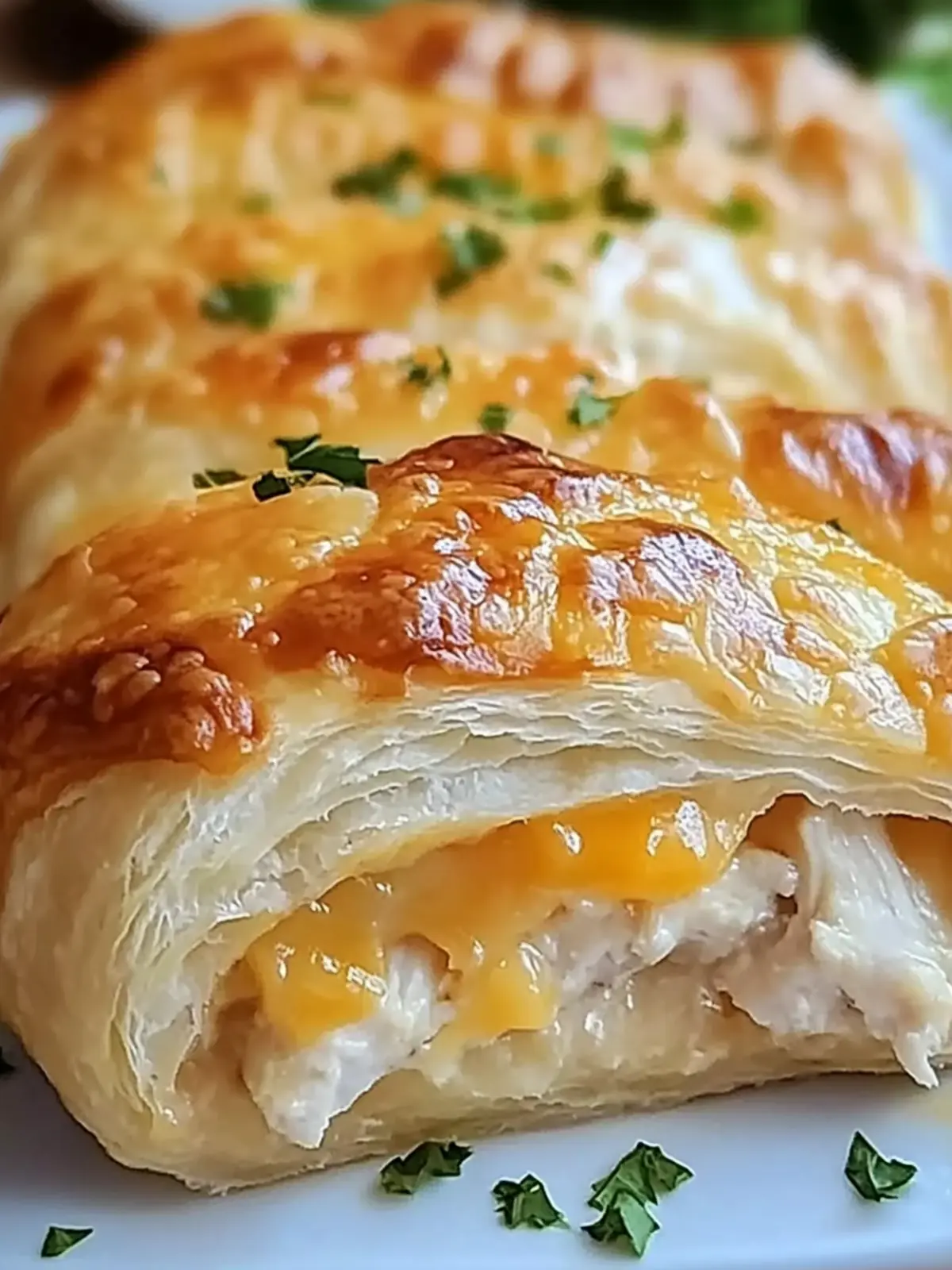 Cheesy Chicken Crescent Rolls