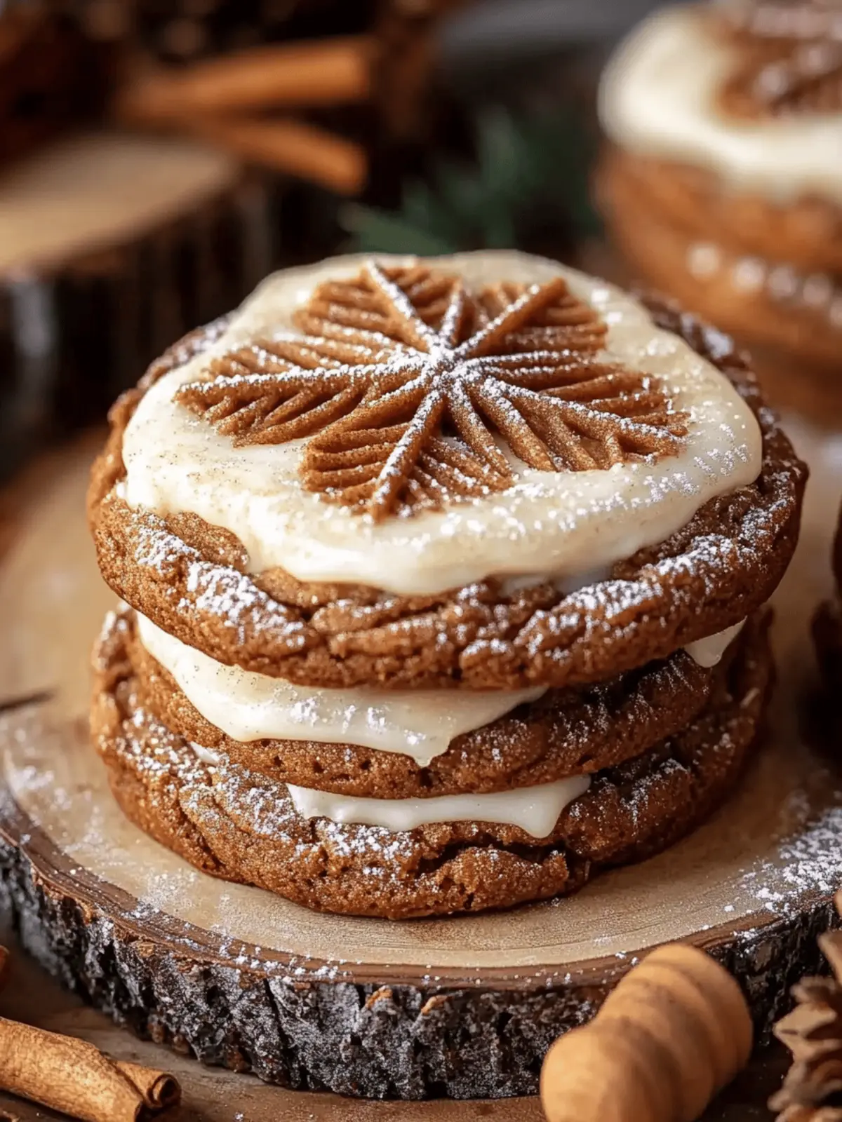 Gingerbread Cheesecake Cookies for a Festive Holiday Treat 3 Gingerbread Cheesecake Cookies