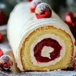 Christmas Vanilla Roll Cake
