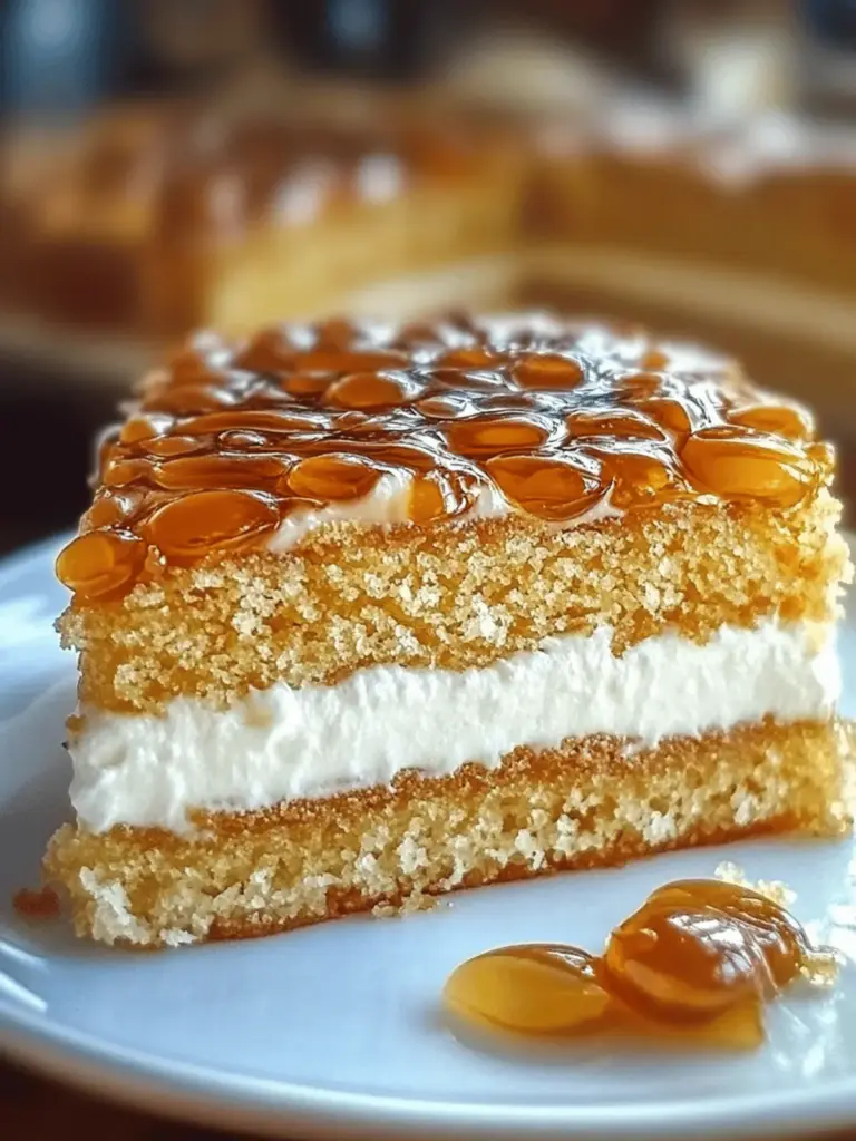 Authentic German Bee Sting Cake