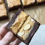 Almond Croissant Brownies