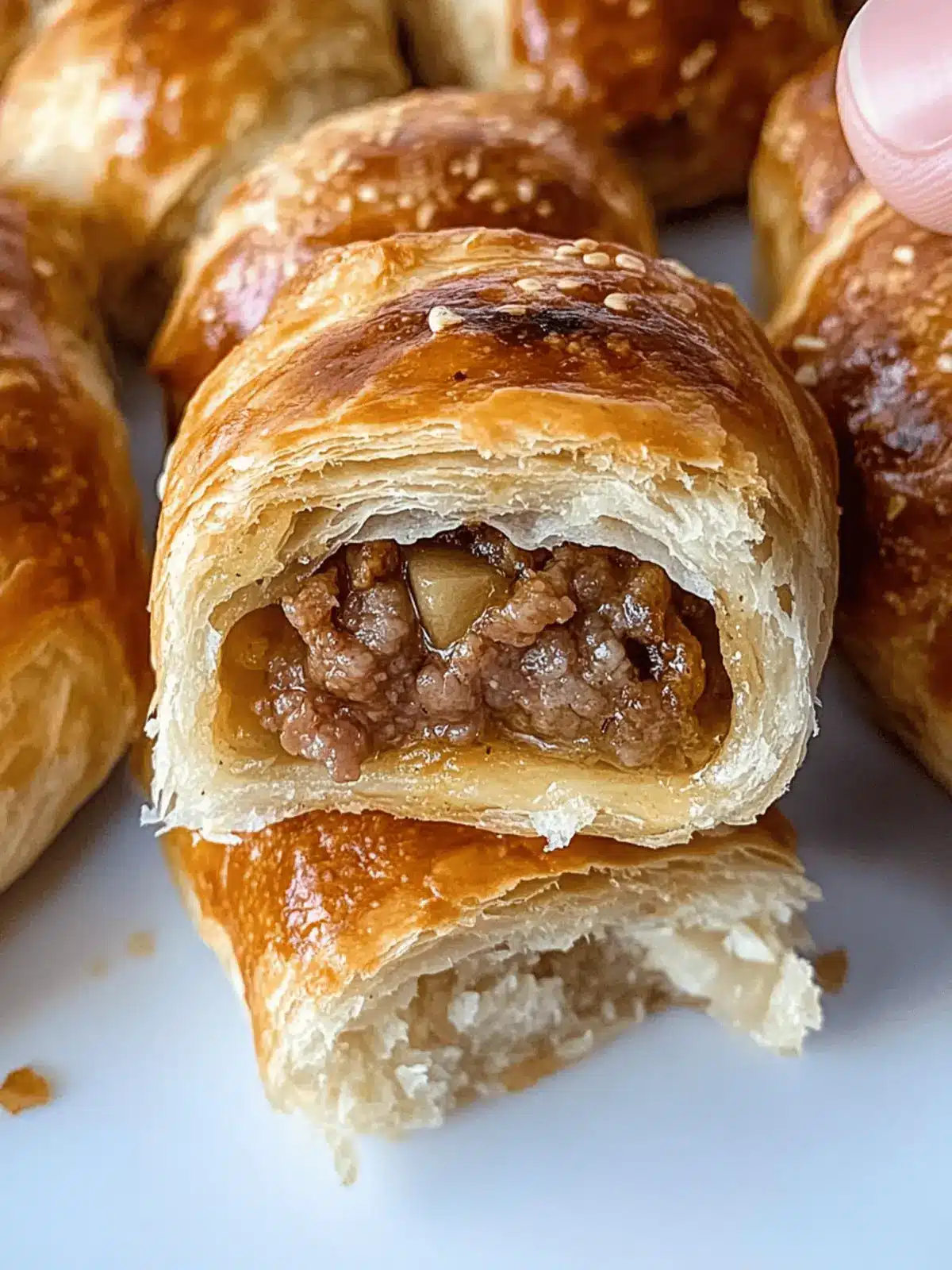 Pork & Apple Sausage Rolls: A Deliciously Fun Snack Idea 3 Pork & Apple Sausage Rolls
