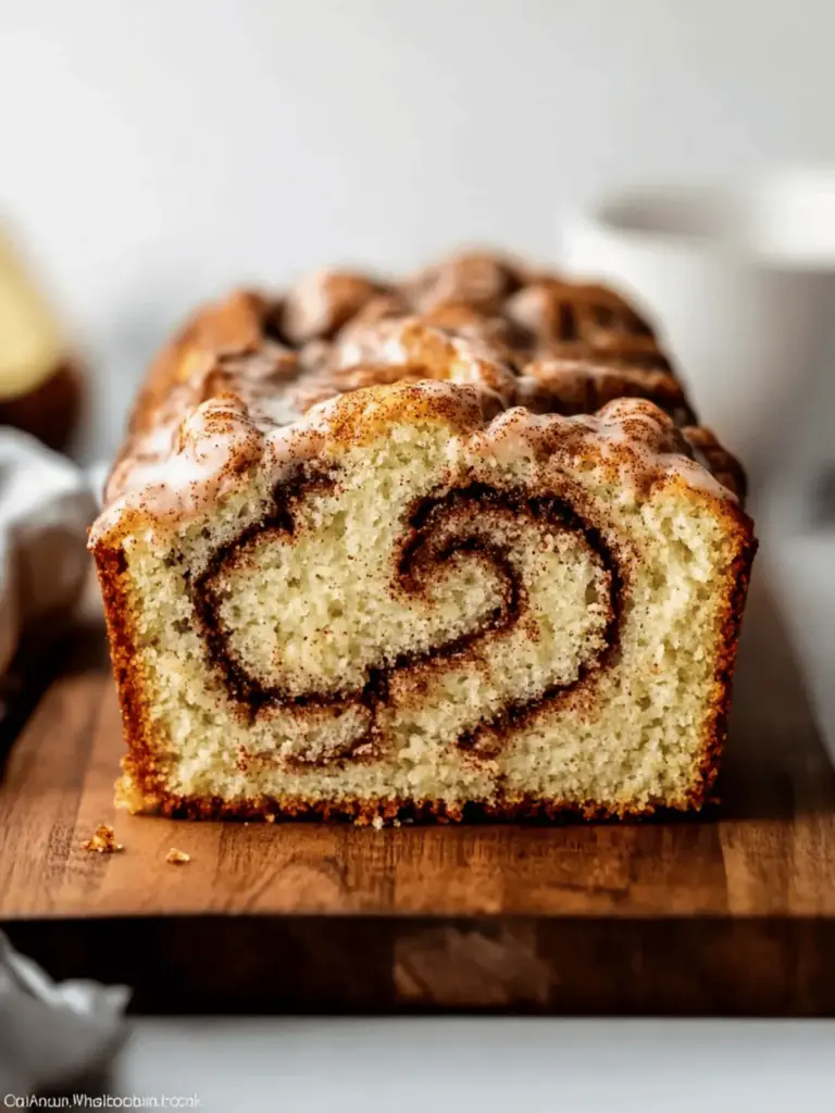 Cinnamon Swirl Loaf Cake