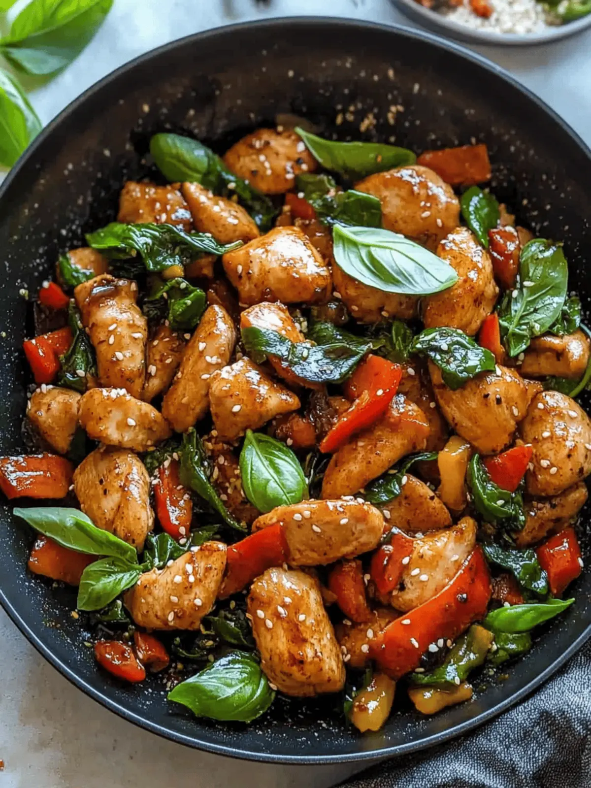 Thai Basil Chicken