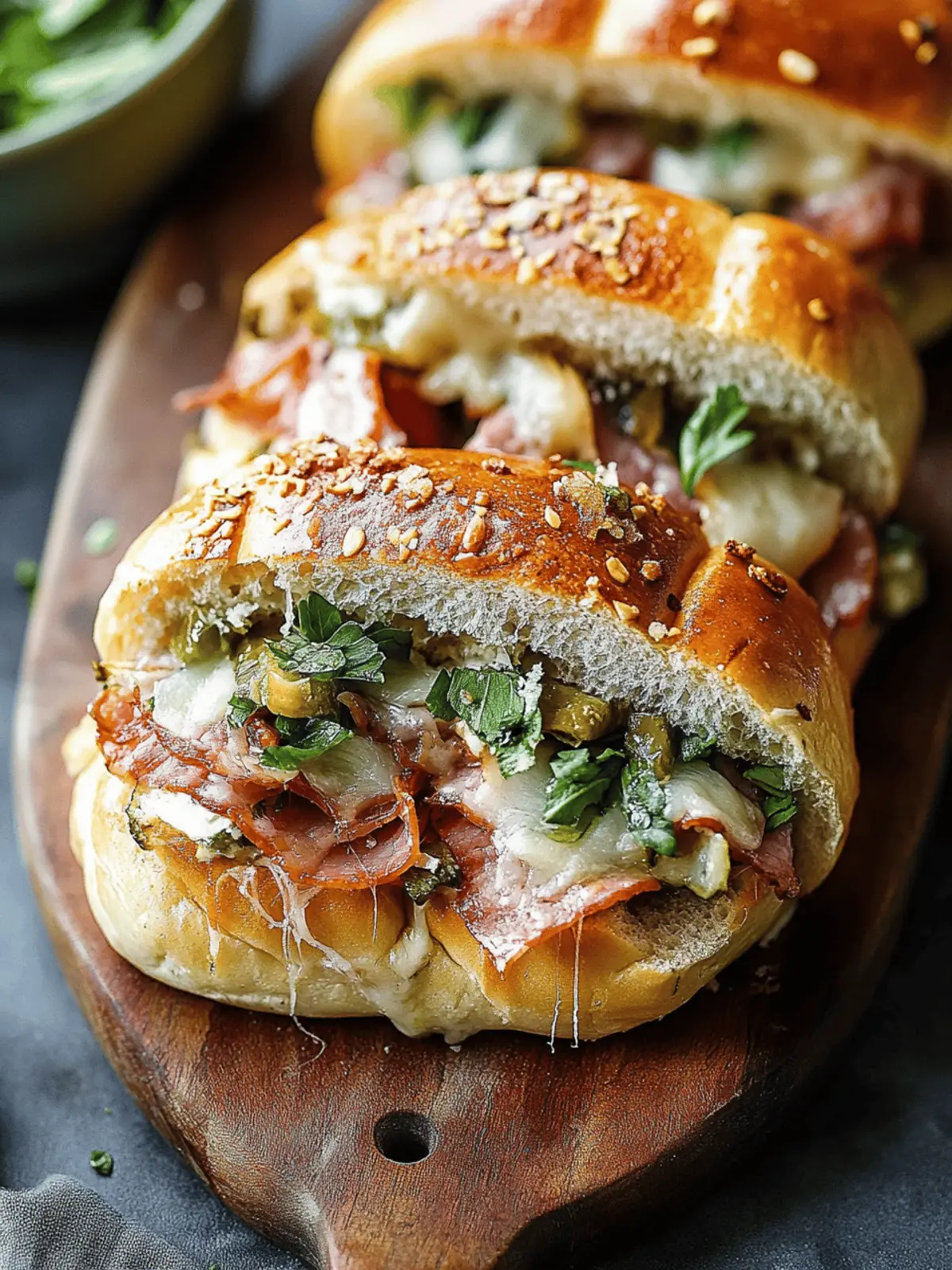 Hot Roll Sandwiches