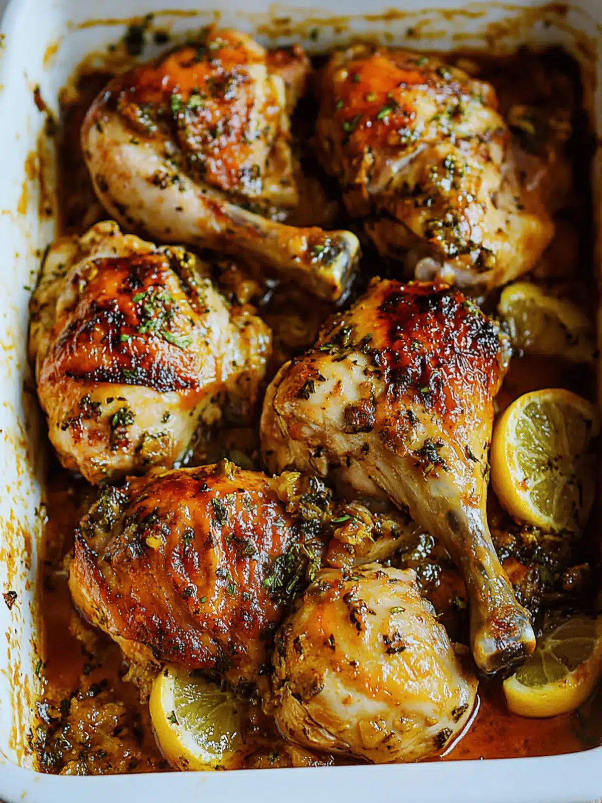 Baked Lemon Butter Chicken