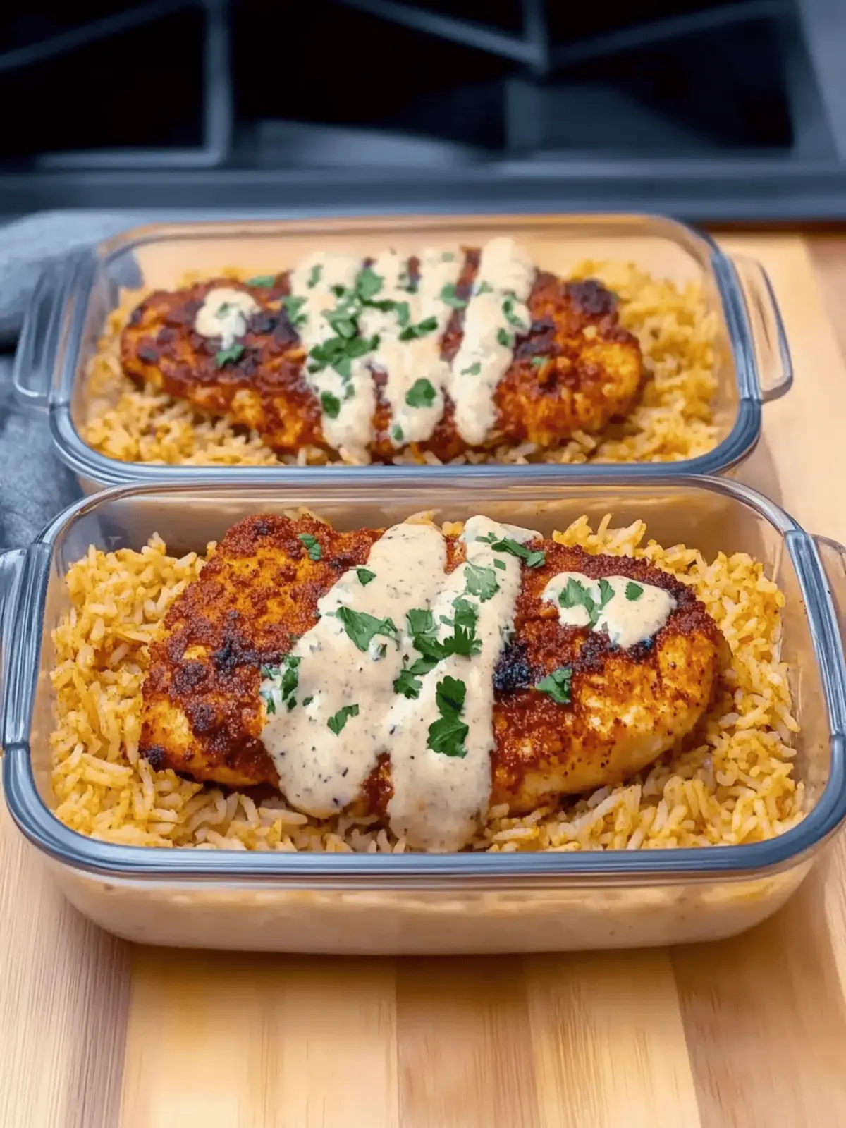 Creamy Cajun Chicken & Rice: A High-Protein Delight 3 Creamy Cajun Chicken & Rice