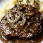 Hearty Onion Gravy Round Steak