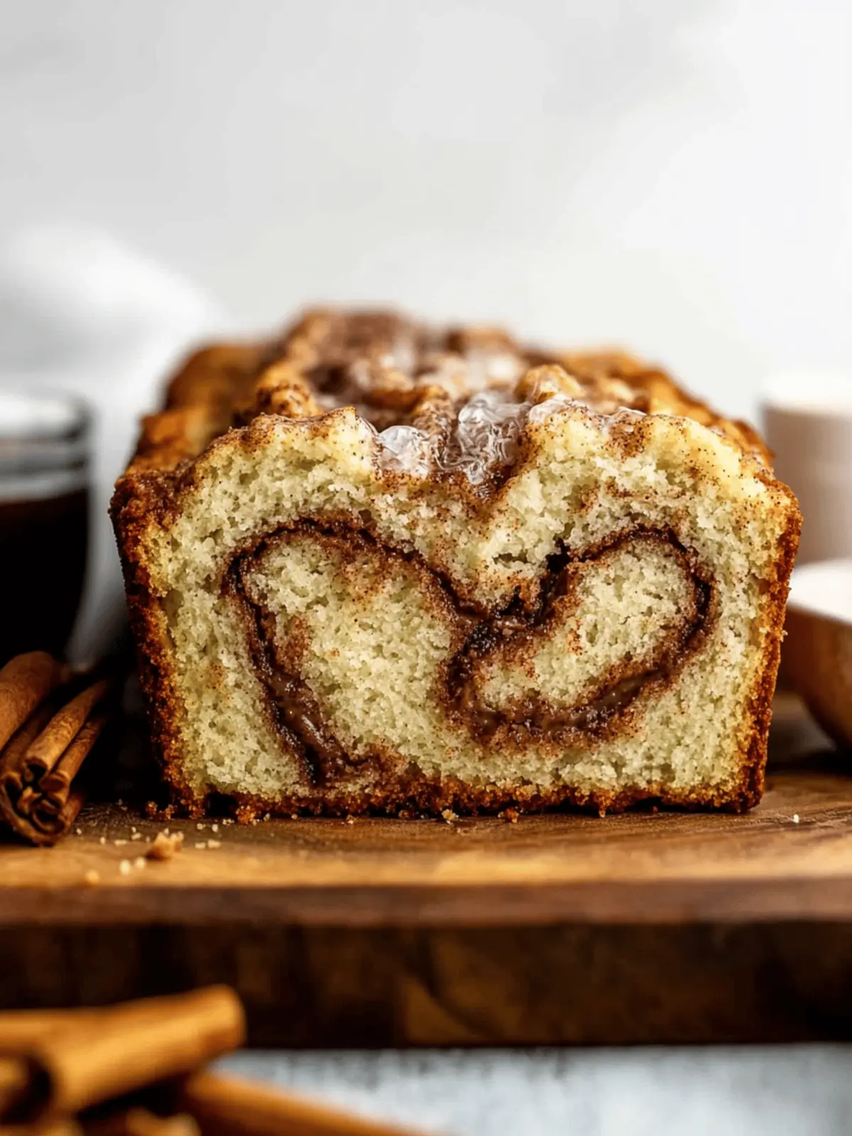 Cinnamon Swirl Loaf Cake