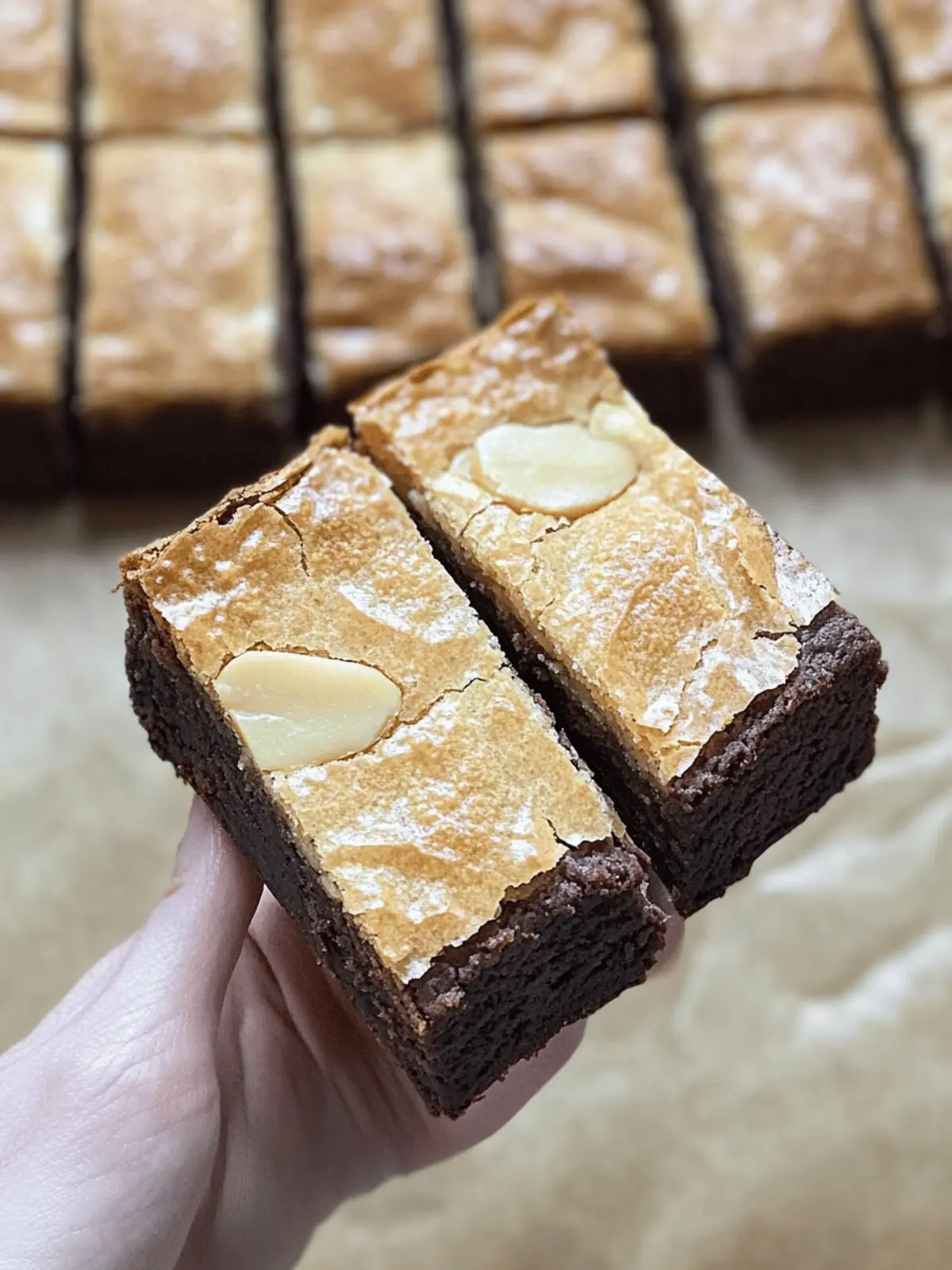 Almond Croissant Brownies: Indulge in a Sweet Gourmet Fusion 3 Almond Croissant Brownies