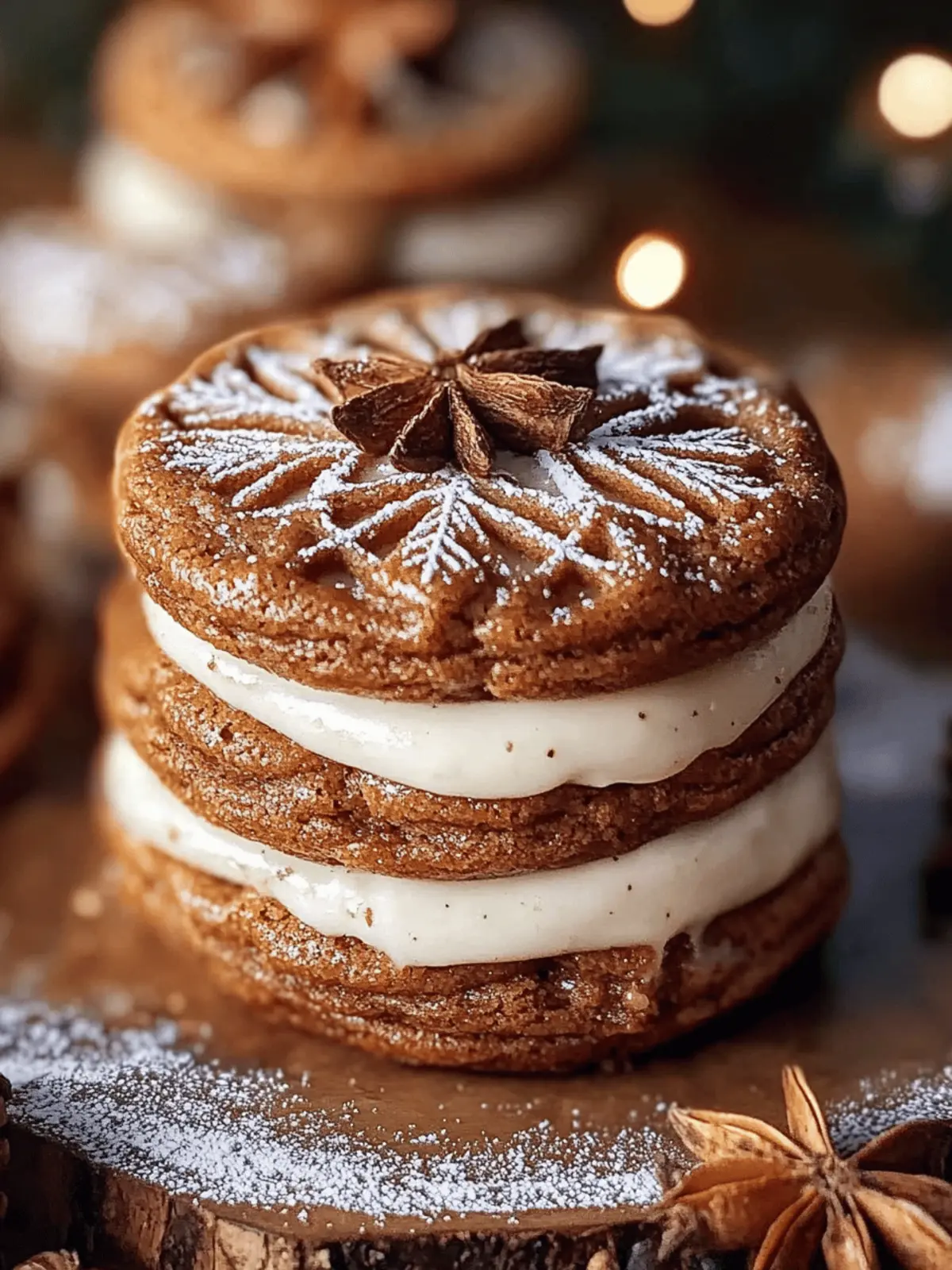 Gingerbread Cheesecake Cookies for a Festive Holiday Treat 2 Gingerbread Cheesecake Cookies