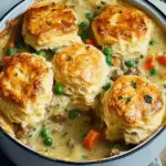 Easy Breakfast Pot Pie with Sausage Gravy & Biscuit Topping Bliss 10 Easy Breakfast Pot Pie with Sausage Gravy & Biscuit Topping