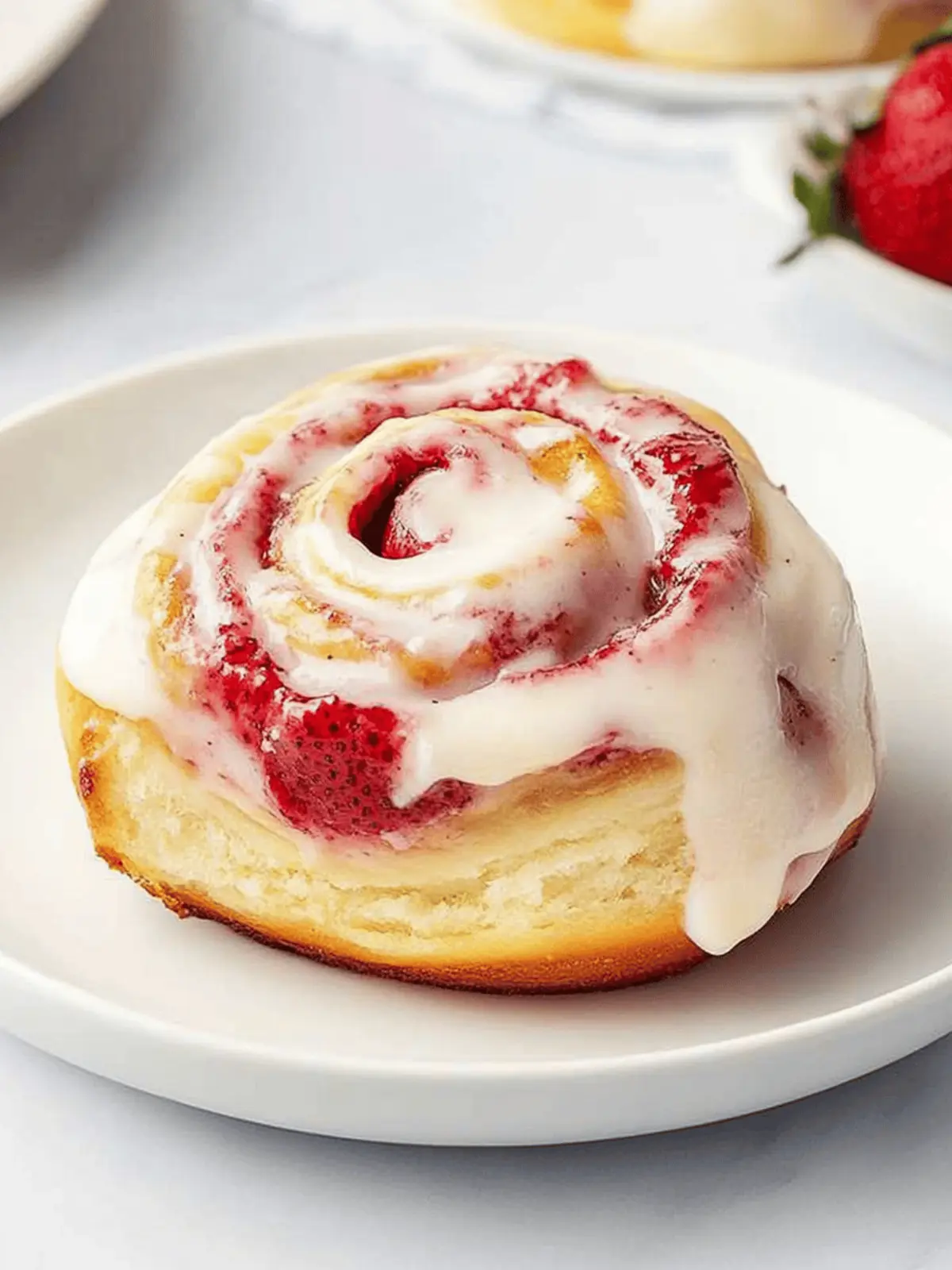 Heavenly Strawberry Cheesecake Cinnabon Rolls Just for You 2 Strawberry Cheesecake Cinnabon Rolls