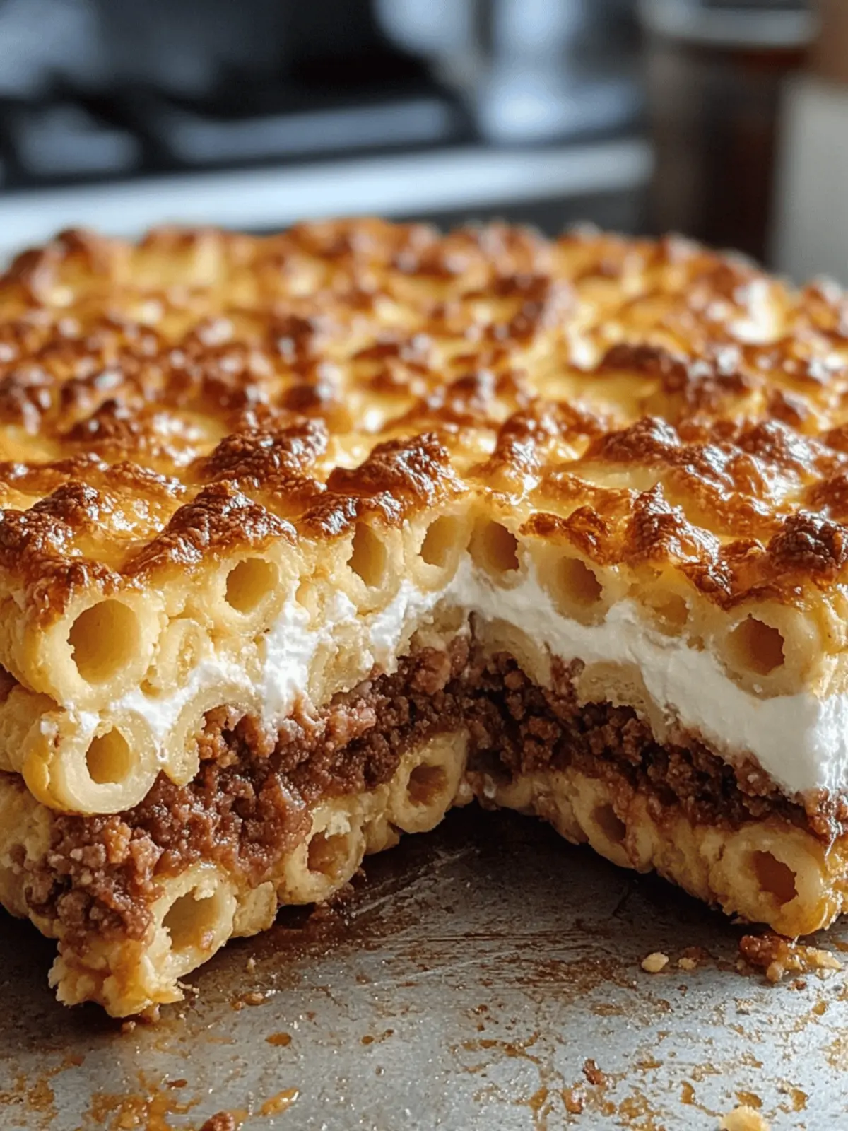 Irresistible 6-Layer Macarona Forn for Cozy Family Dinners 2 6-Layer Macarona Forn